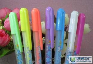 韓國文具 廠家直銷熒光加水粉7色彩色筆包裝設(shè)計(jì)解析